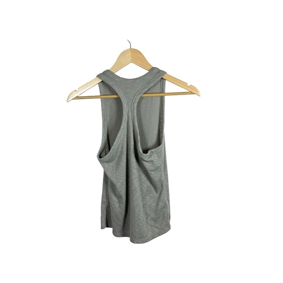 Vuori Women’s Sunrise High Neck Ribbed Tank in Dune Grey Size XS - Picture 6 of 11